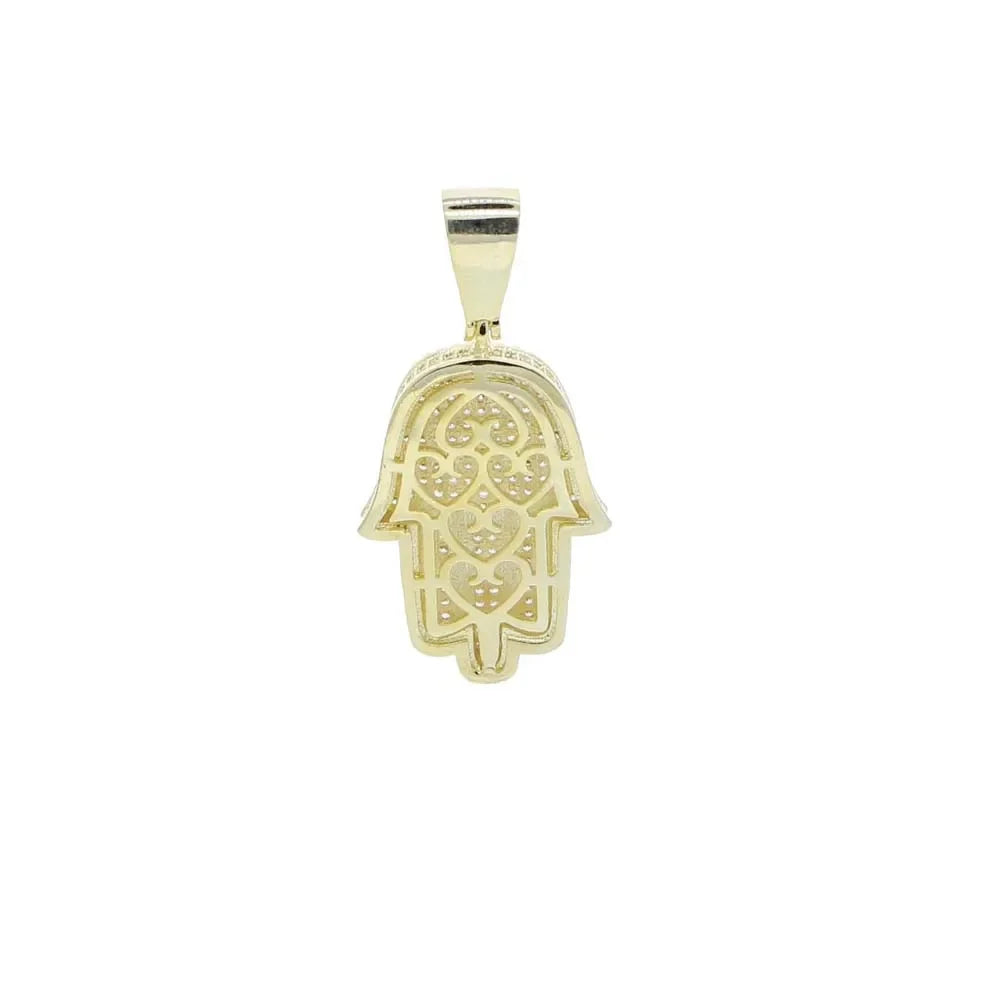 Bianca Hamsa Pendant Necklace