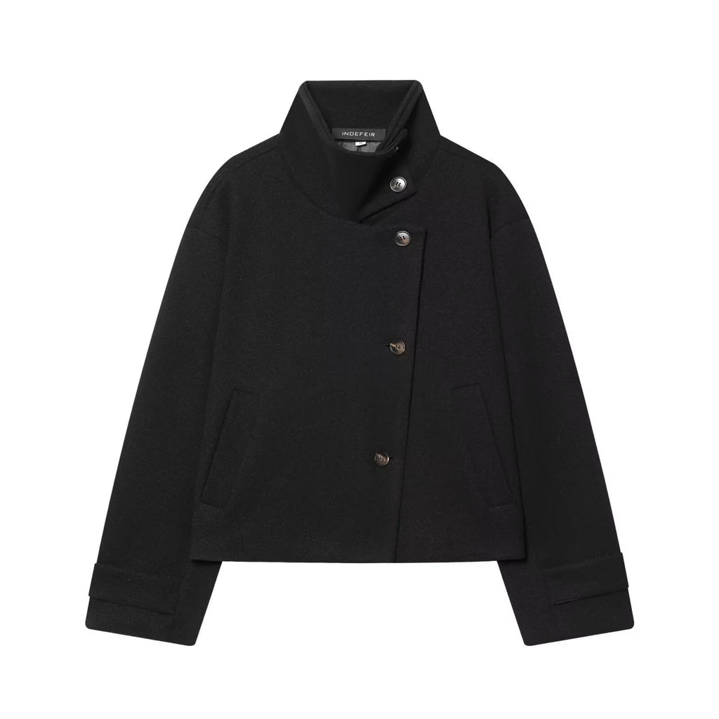 Solène Relaxed Collar Jacket