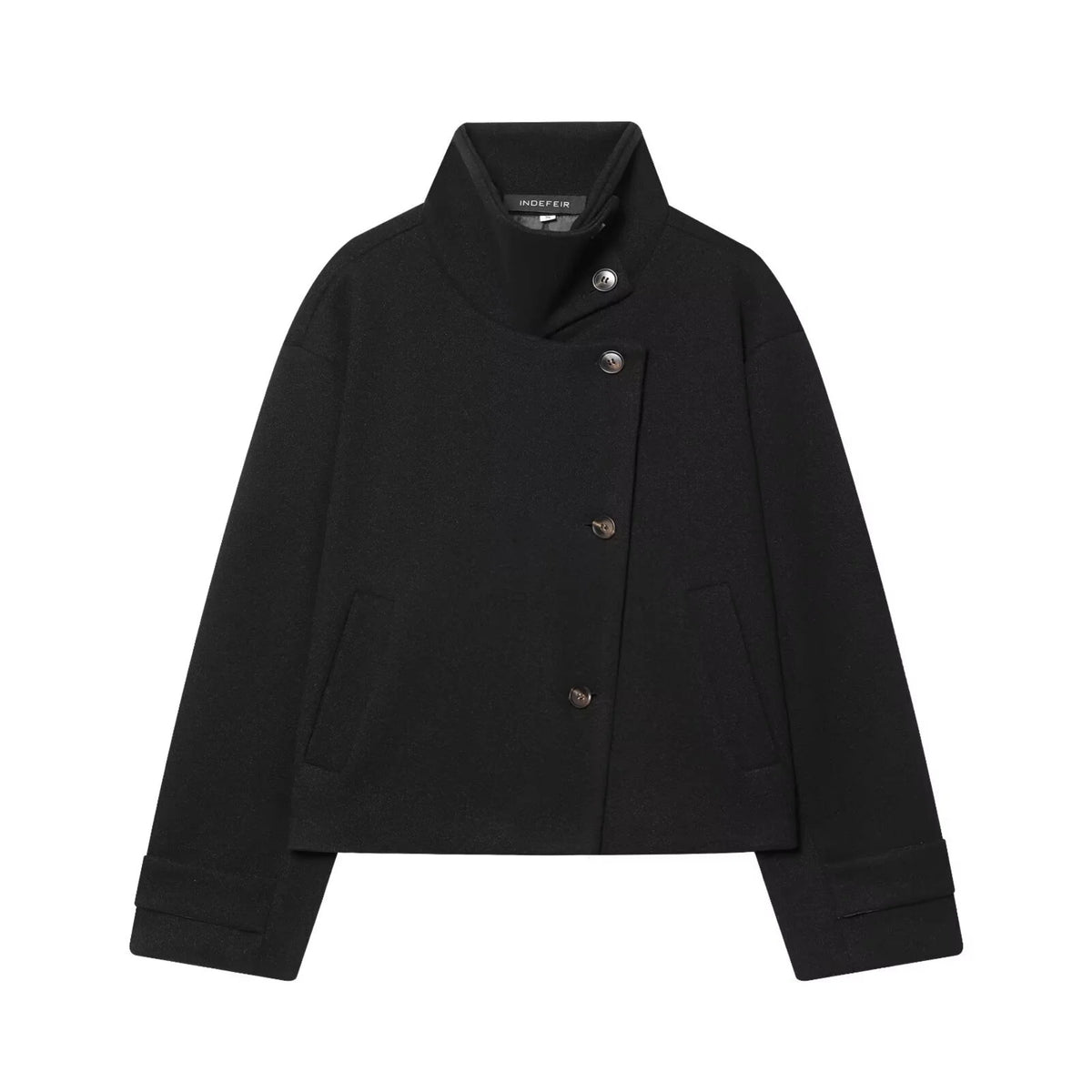 Solène Relaxed Collar Jacket
