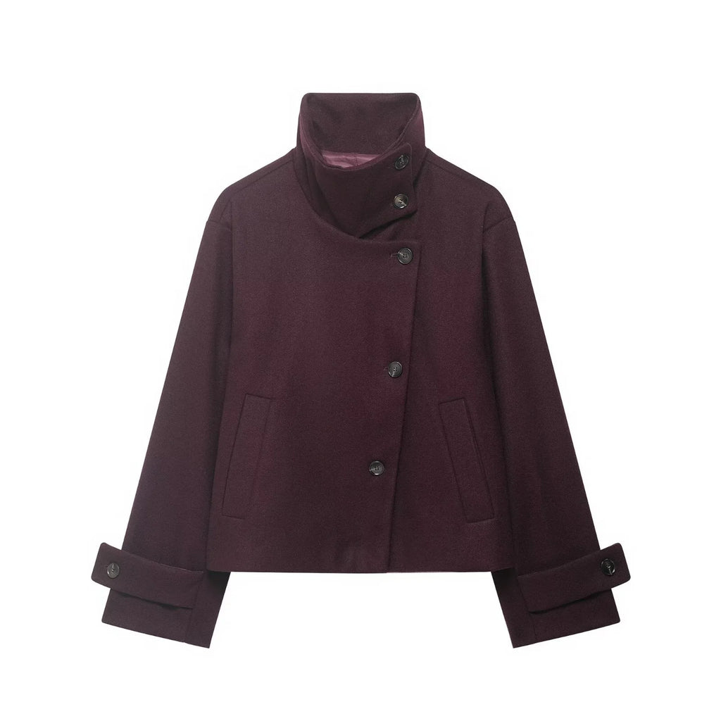 Solène Relaxed Collar Jacket