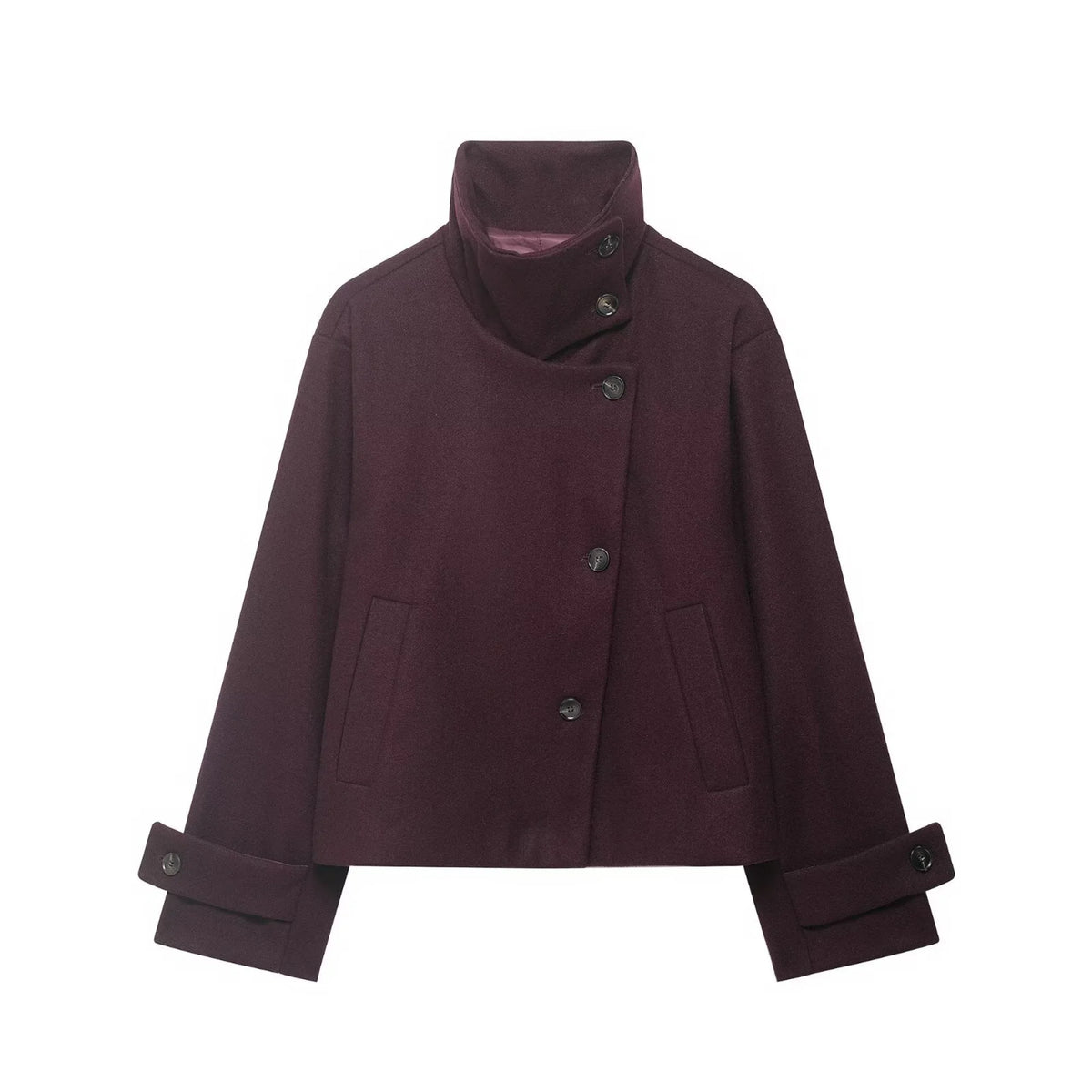 Solène Relaxed Collar Jacket
