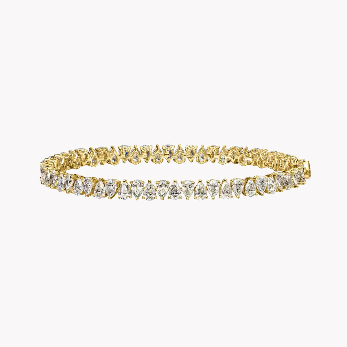 Athena Teardrop Crystal Tennis Bracelet