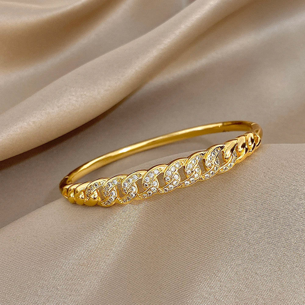 Blake Crystal Cutout Bangle