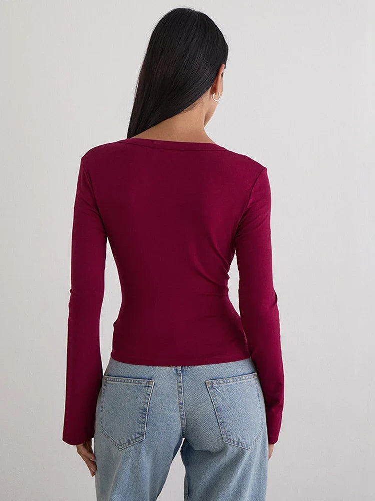 Lyra Fitted Athleisure Top