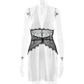 Juno Lace Halter Mini Dress