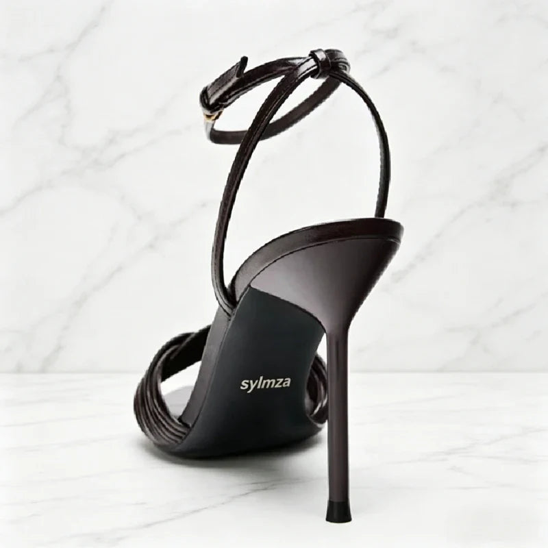 Capri Woven Strappy Sandals