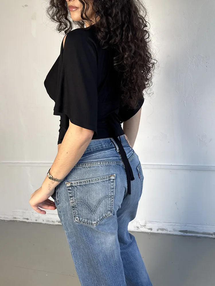 Lucia Bandage V-Neck Top