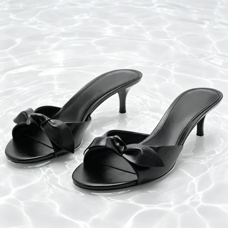 Lana Bow Slide Sandals