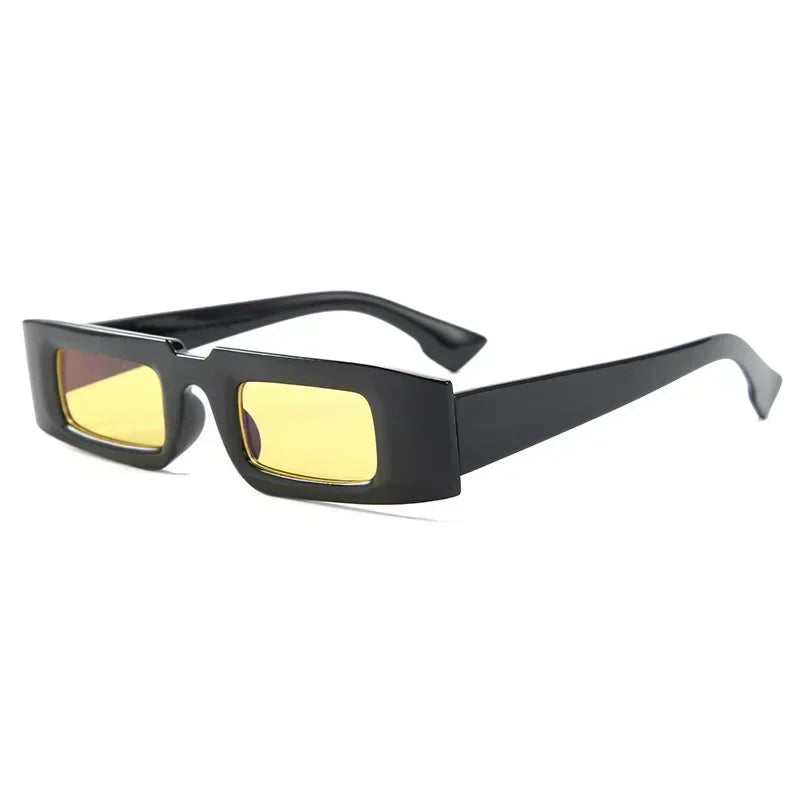 Amber Rectangular Sunglasses