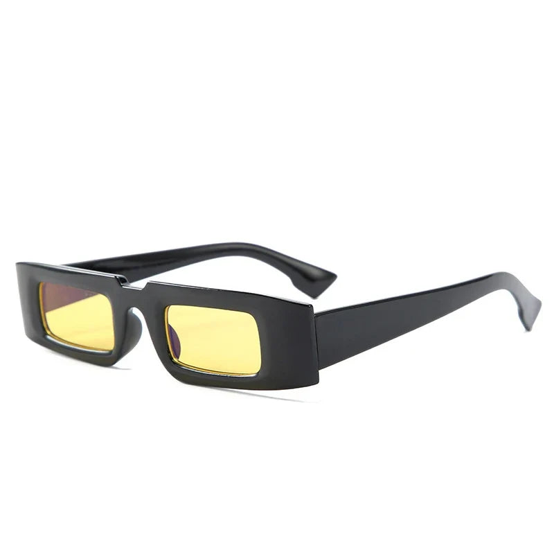 Amber Rectangular Sunglasses