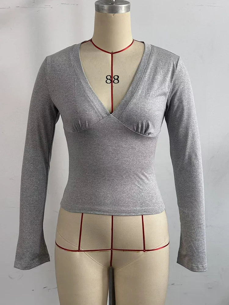 Luna Polka Dot Long-Sleeve Top