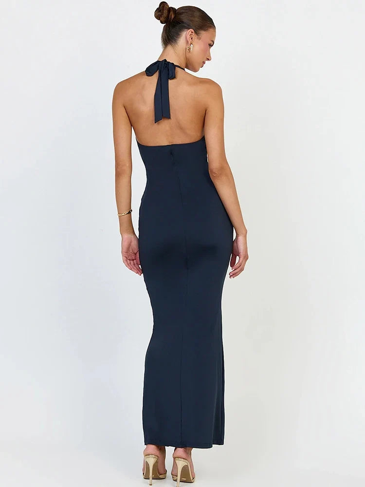 Molly Halter Gathered Maxi Dress