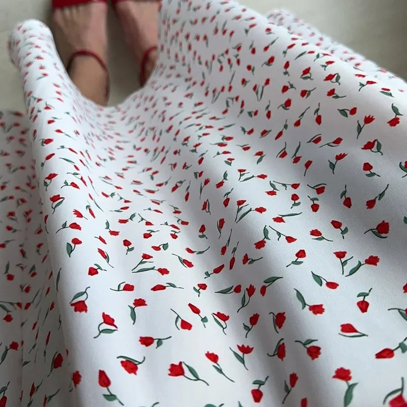 Tessa Printed A-Line Maxi Skirt