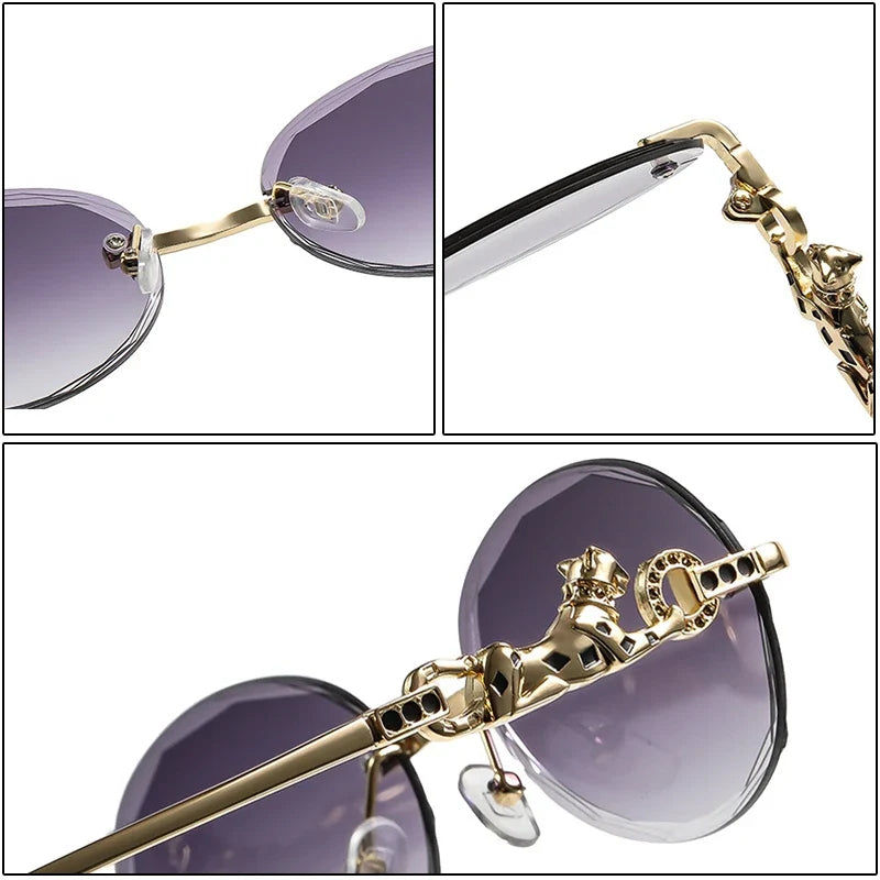 Anouk Round Tortoise Sunglasses