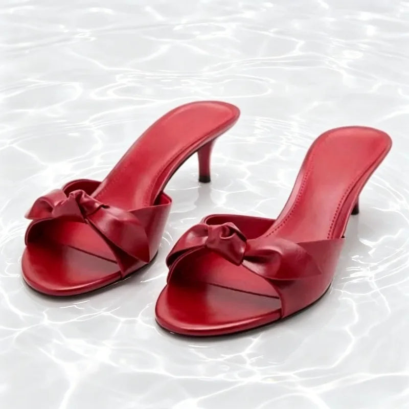 Lana Bow Slide Sandals