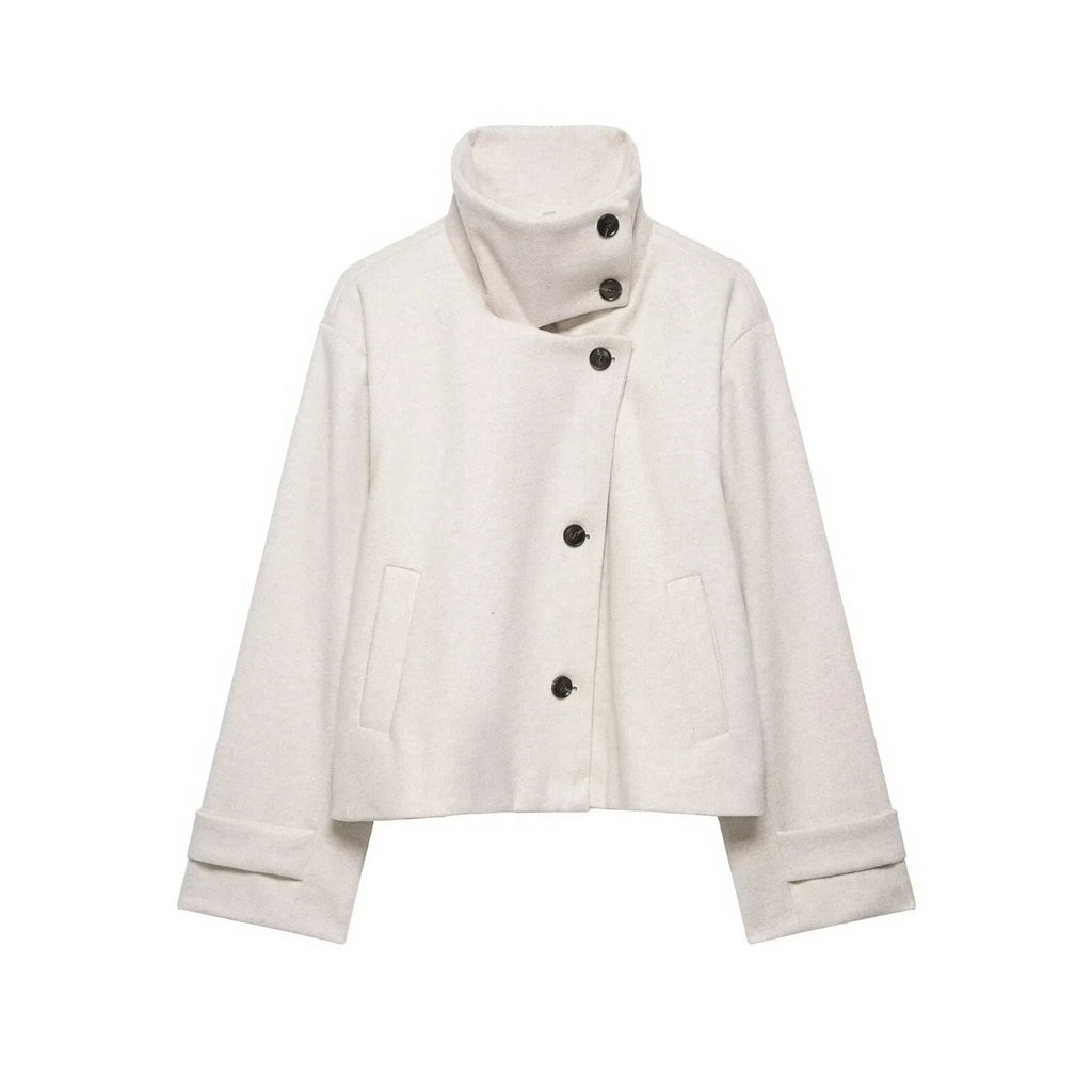 Solène Relaxed Collar Jacket