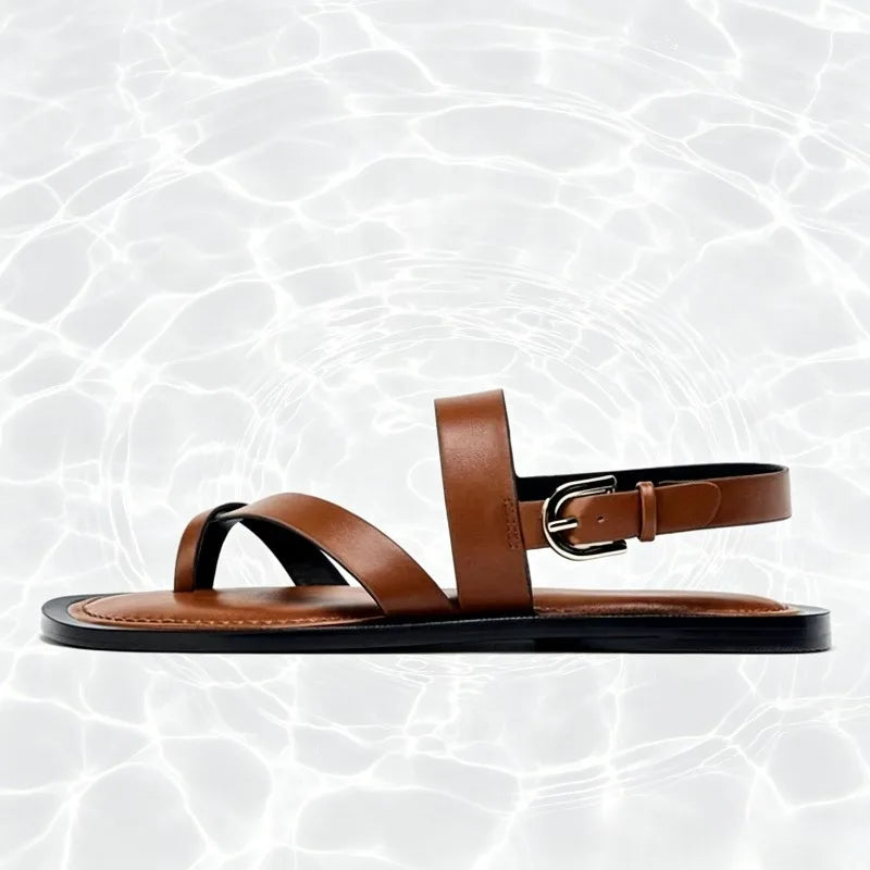 Flora Gladiator Flat Sandals