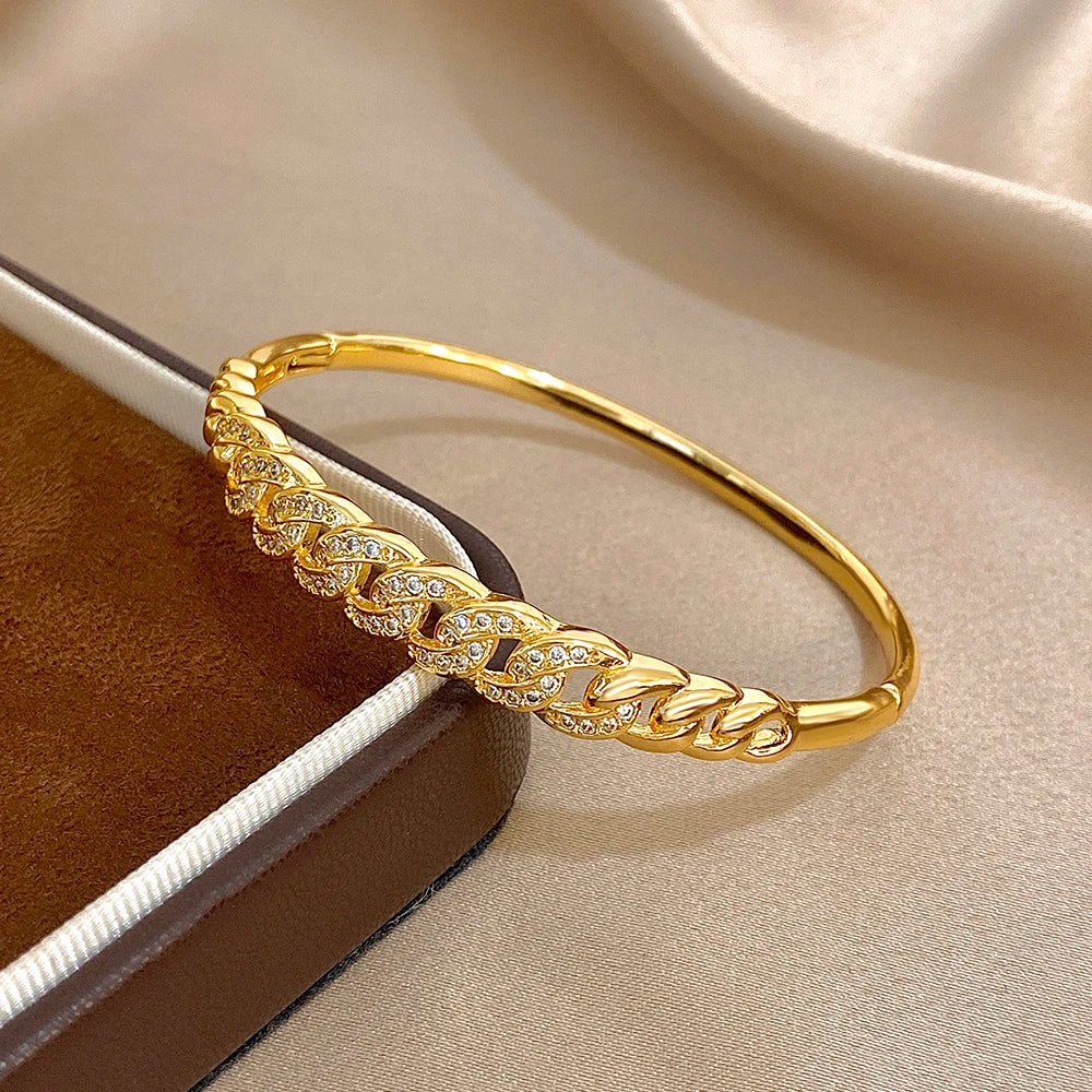 Blake Crystal Cutout Bangle