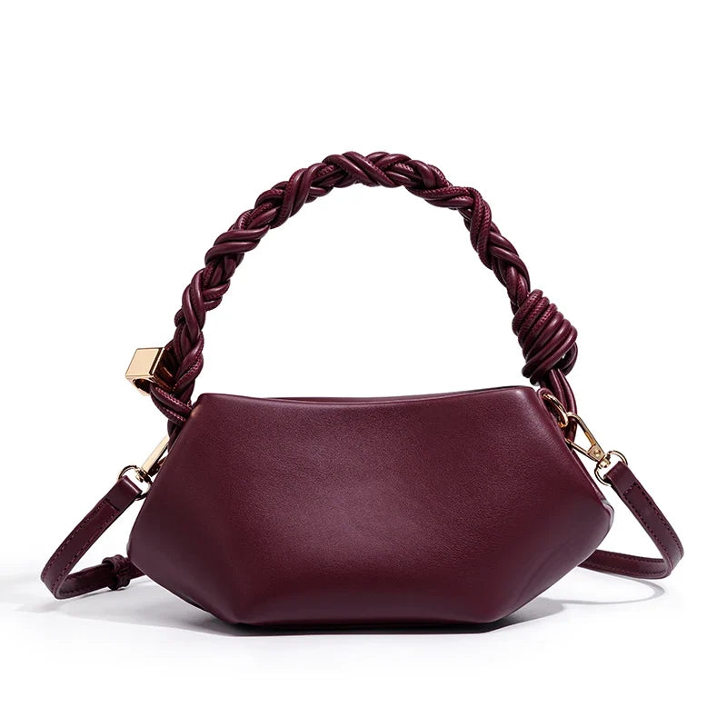 Adele Woven Hexagon Bag