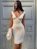 Odessa Open-Back Midi Dress