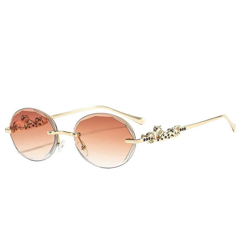 Anouk Round Tortoise Sunglasses