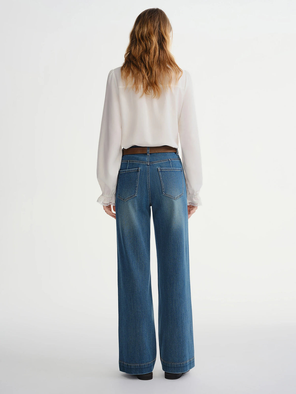 Elodie French Tie Front Shirt