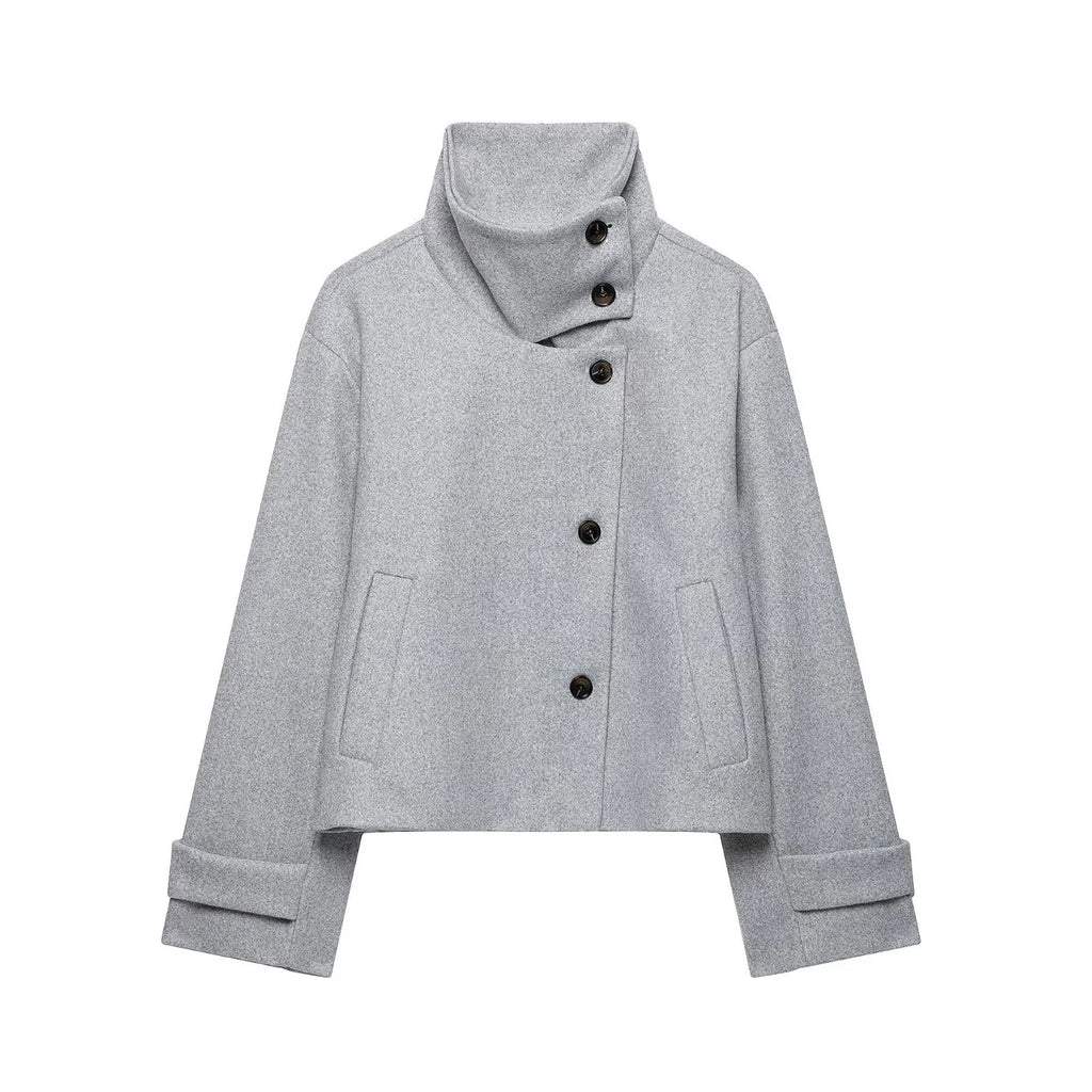 Solène Relaxed Collar Jacket