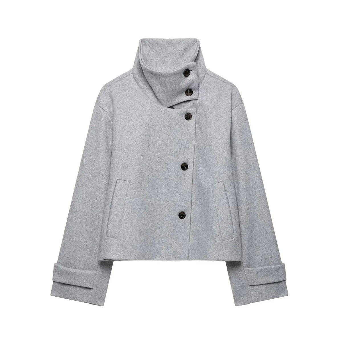 Solène Relaxed Collar Jacket
