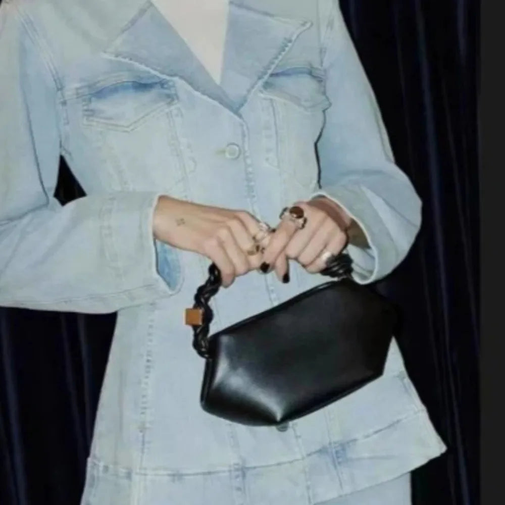 Alba Woven Crossbody Bag