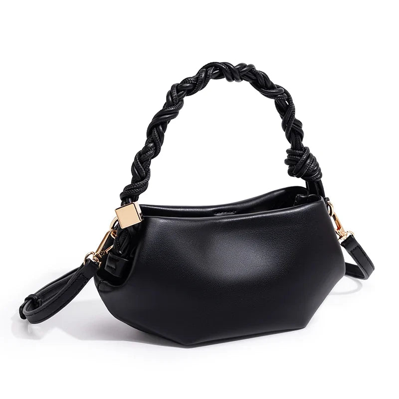 Adele Woven Hexagon Bag