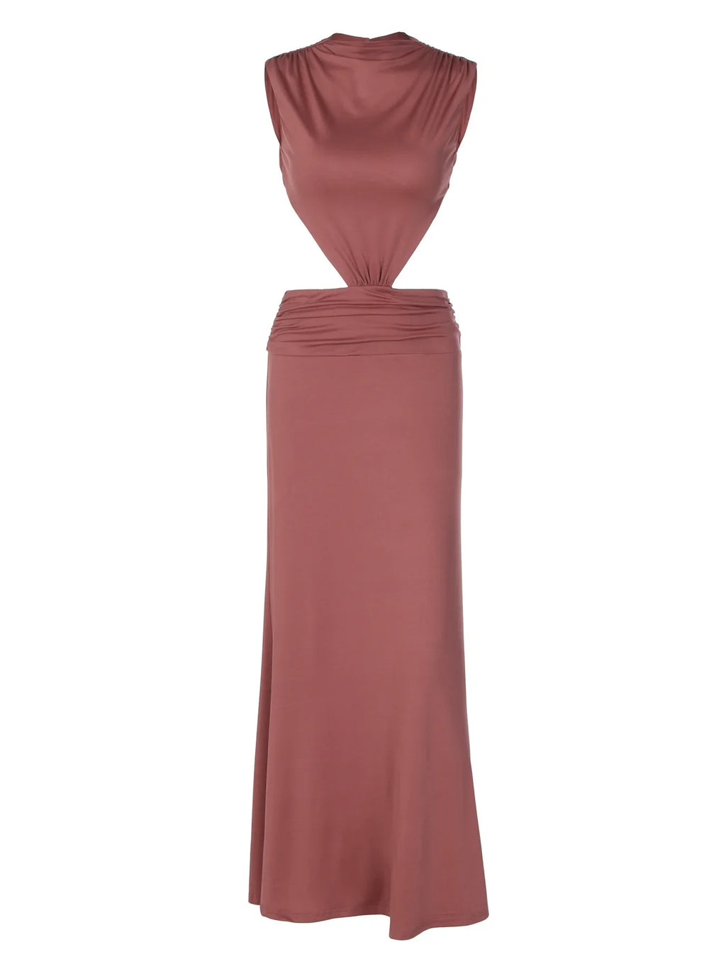 Coco High-Neck Cutout Maxi Dress