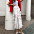 Tessa Printed A-Line Maxi Skirt