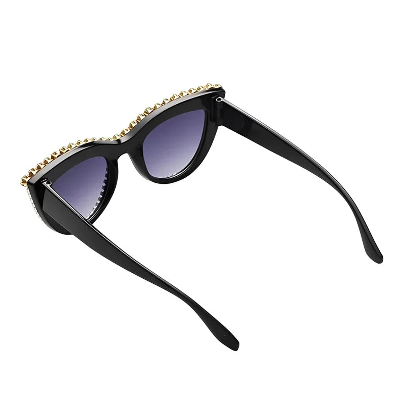 Arya Crystal Cat-Eye Sunglasses