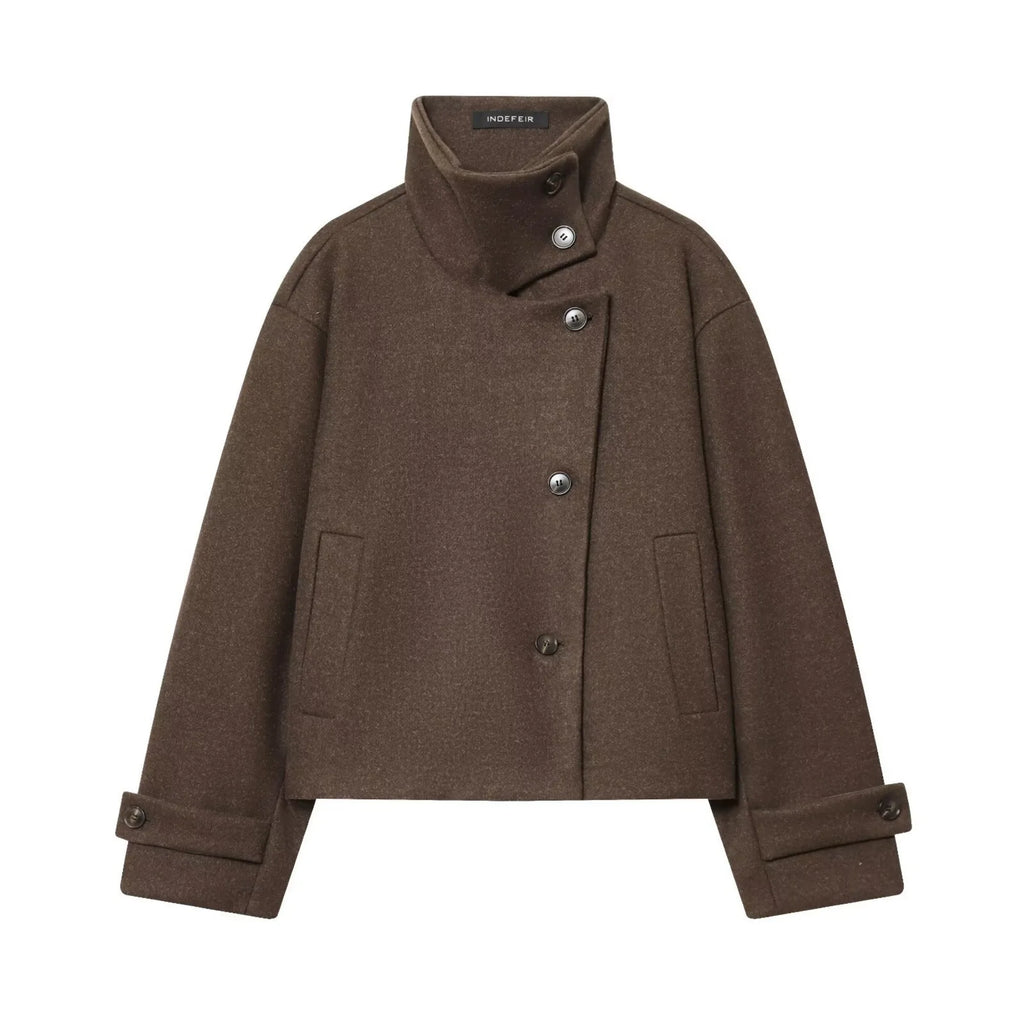 Solène Relaxed Collar Jacket