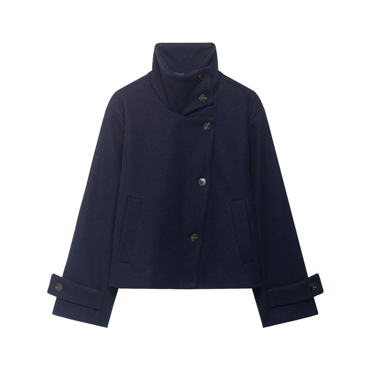 Solène Relaxed Collar Jacket