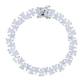 Athena Teardrop Crystal Tennis Bracelet