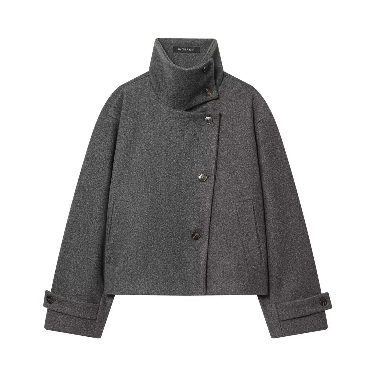 Solène Relaxed Collar Jacket