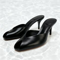 Eden Patent Slide Sandals