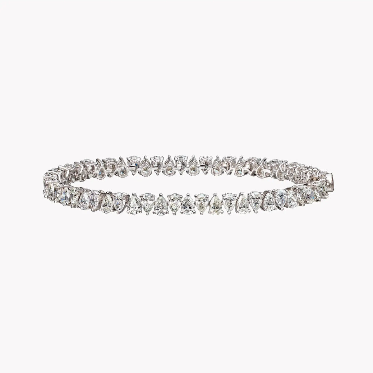 Athena Teardrop Crystal Tennis Bracelet