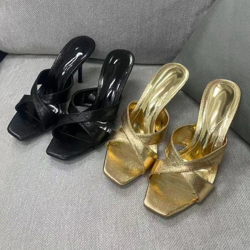 Camille Strappy Stiletto Sandals
