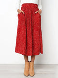 Solveig Pleated Maxi Skirt