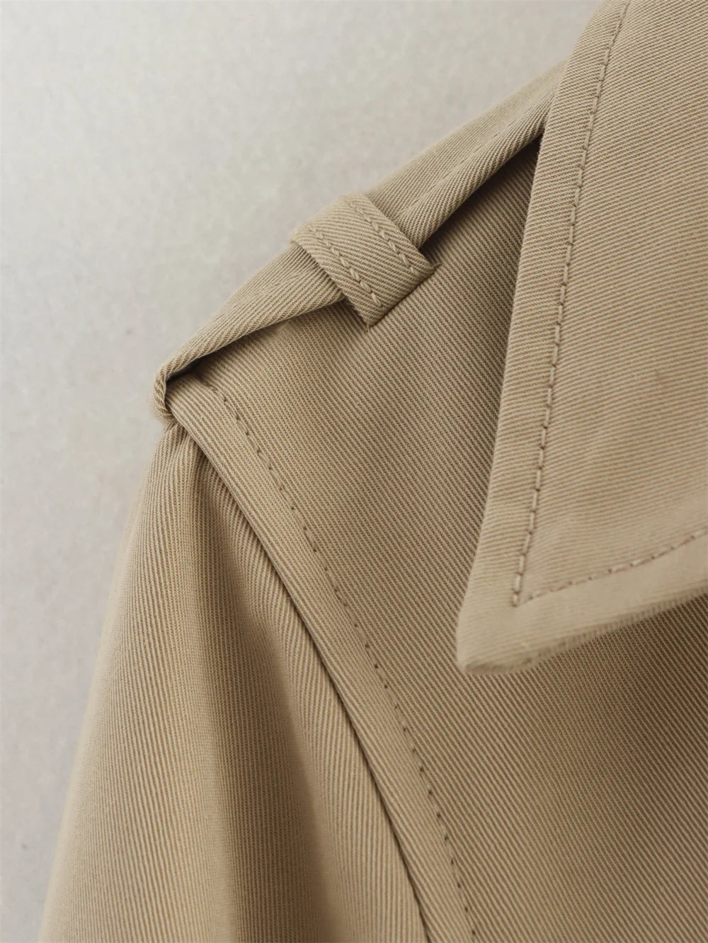 Sloane Cropped Trench Jacket