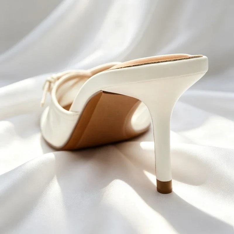 Filippa Buckled Mesh Pumps