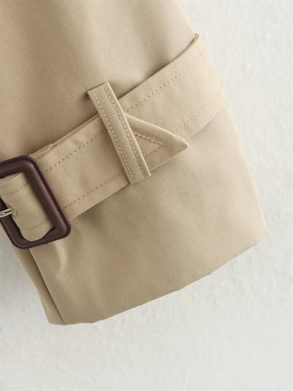 Sloane Cropped Trench Jacket