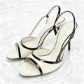 Holly Color-Block Stiletto Sandals