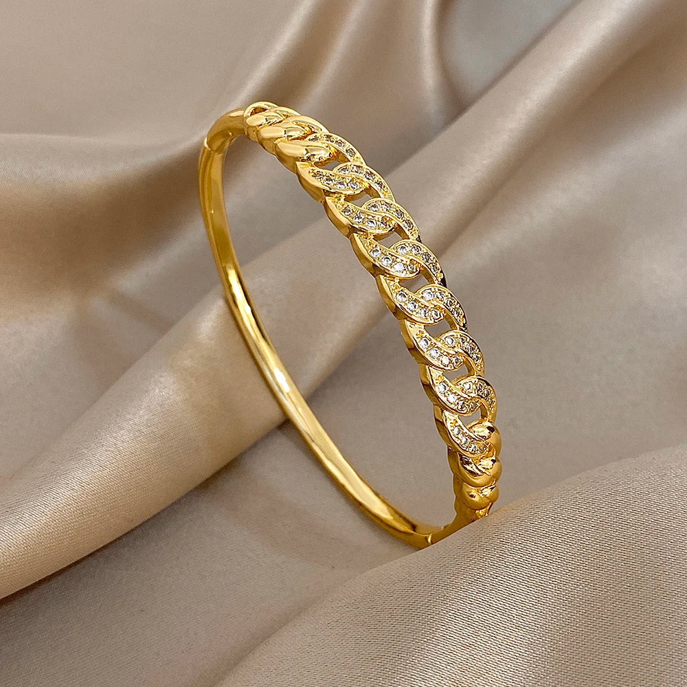 Blake Crystal Cutout Bangle