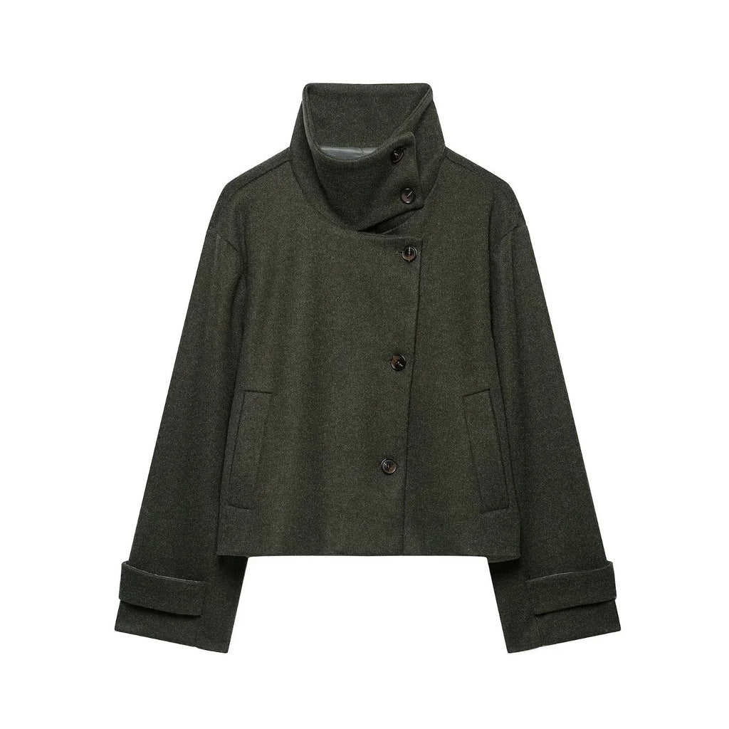 Solène Relaxed Collar Jacket