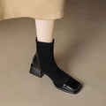 Margot Square-Toe Sock Boots