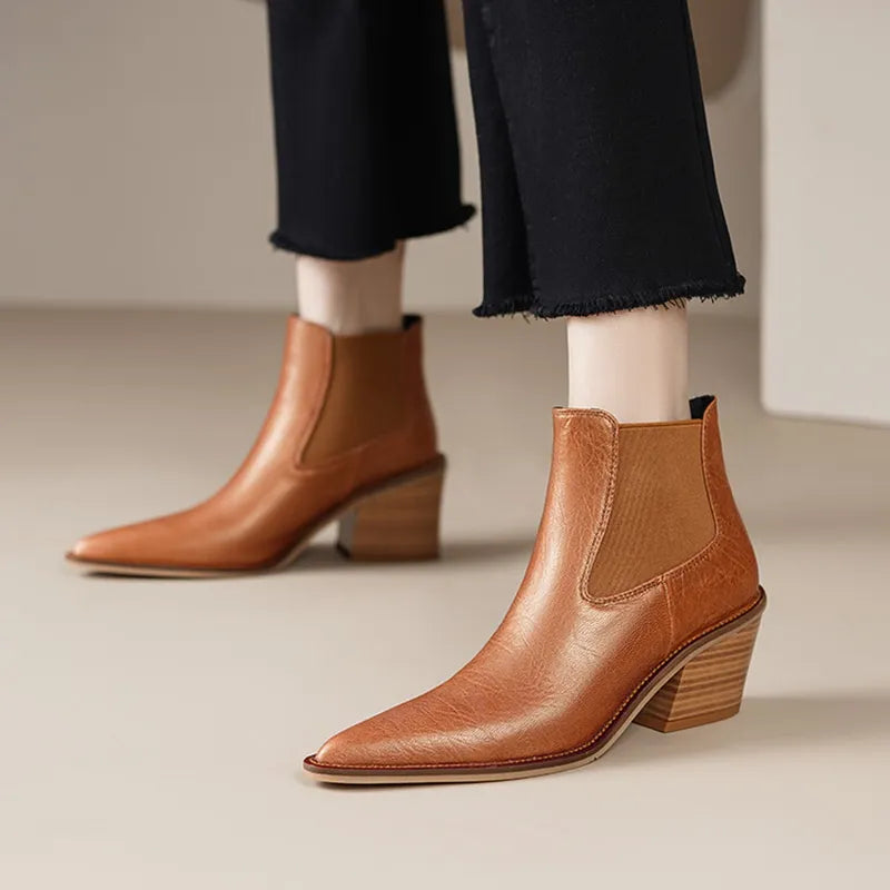 Seren Western Chelsea Boots
